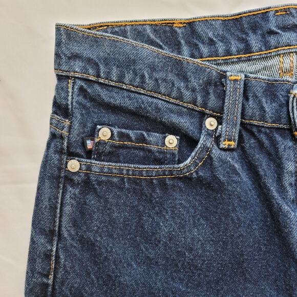 Ralph Lauren Dark Wash Boot Cut Straight Leg Denim Jeans Size 4 - Picture 4 of 7